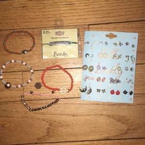 Assorted Earrings and Bracelets